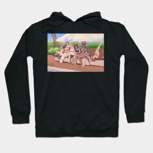 A bikini pool party Hoodie